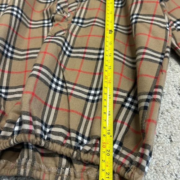 The Bay S NWT VINTAGE Check Plaid slight crop- yes this is NWT from 30 years ago - Picture 9 of 13